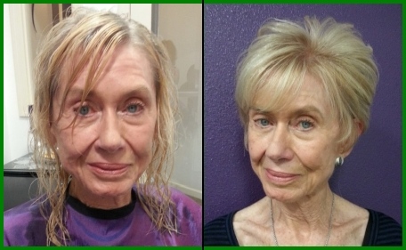 Scottsdale Hair Salon Before and After photo for Darlene